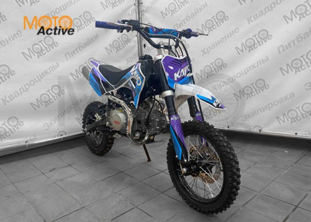 Питбайк KAYO MINI K125EM 14/12 (механ. сцепл., эл. стартер)